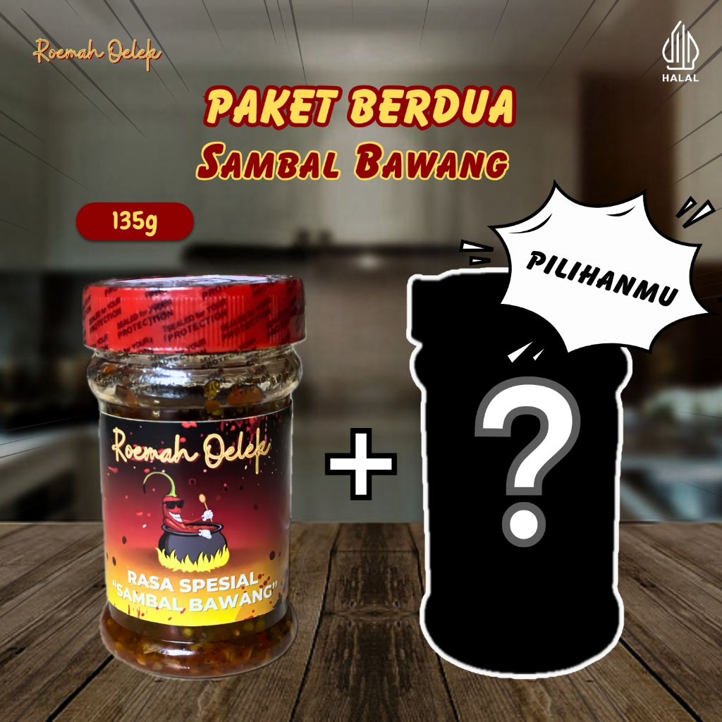 

Sambal Bawang 135gr – Pedas Nampol, Gurih Bikin Nagih! | Roemah Oelek
