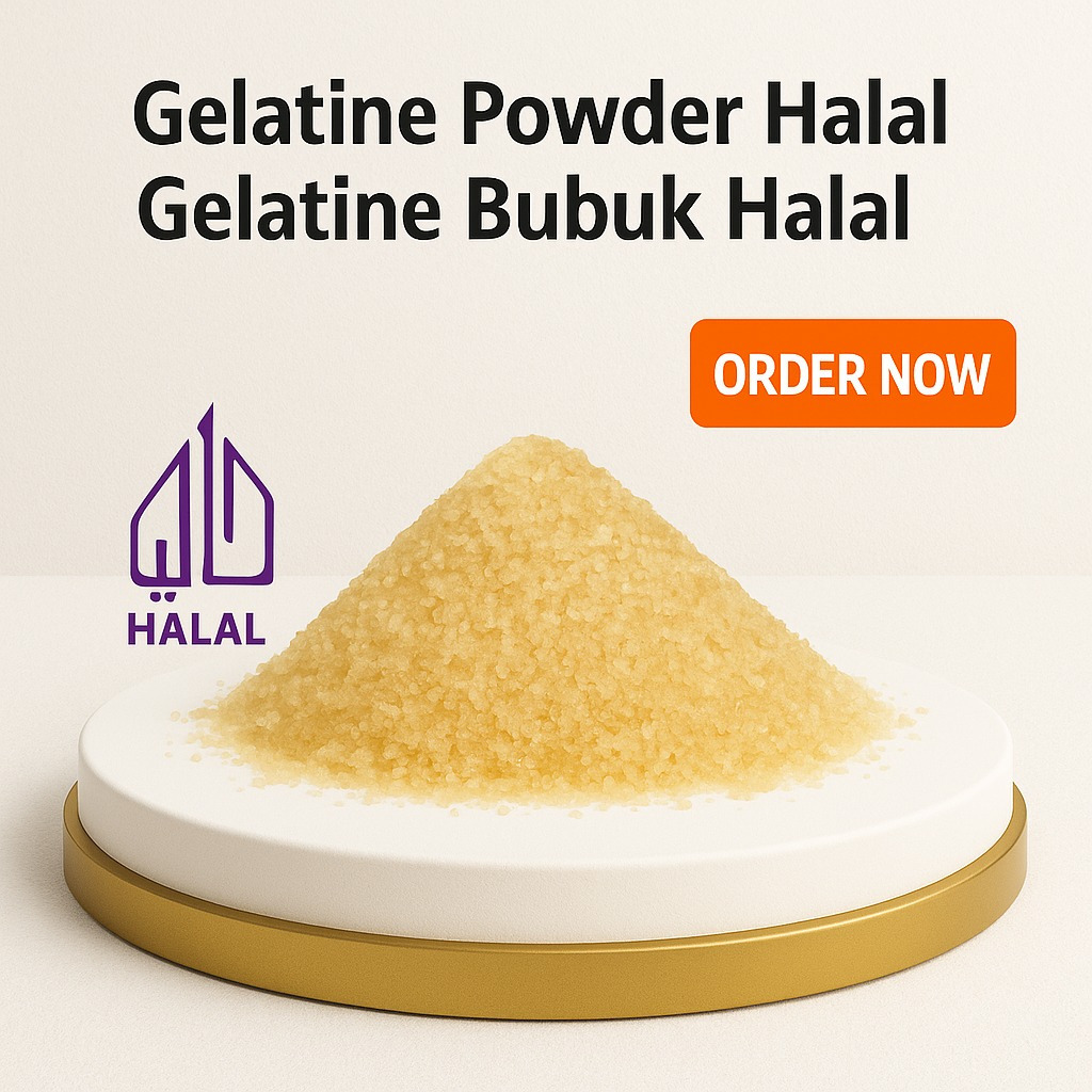 

Gelatine Powder Halal/ Gelatine Bubuk Halal / Gelita Gelatine