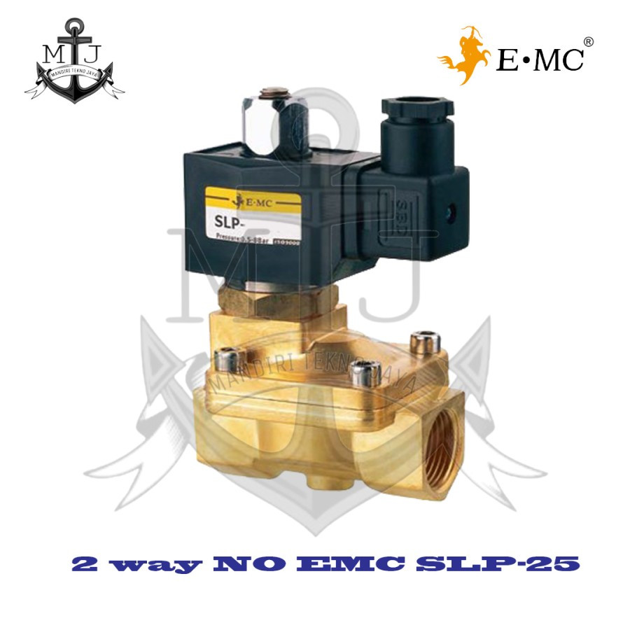 Solenoid valve 2 way NO EMC SLP-25