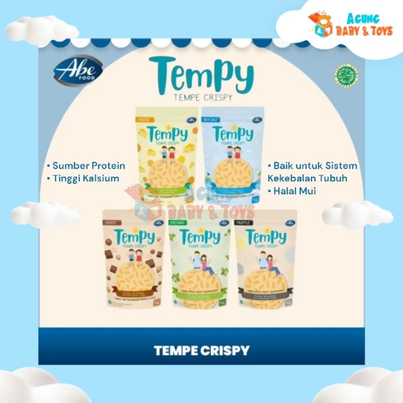 

Abe Food Tempy / cemilan tempe crispy