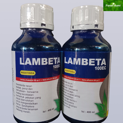 Insektisida LAMBETA 100EC - Lamda sihalotrin 50g/l + Beta siflutrin 50g/l - 400ML - Insektisida Racu