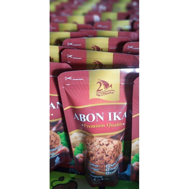 

Abon 2 Perahu abon ikan tenggiri 100g