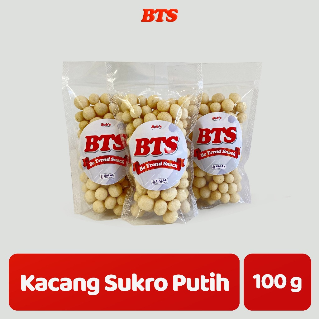

Kacang Sukro Putih 100g | Snack Pilus Kacang Atom Sukro Putih Gurih