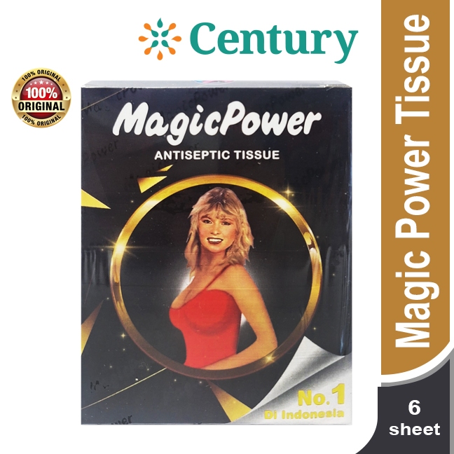 MAGIC POWER CLASSIC ISI  6 LEMBAR / TISSUE MAGIC / KONTRASEPSI / PERAWATAN PRIA