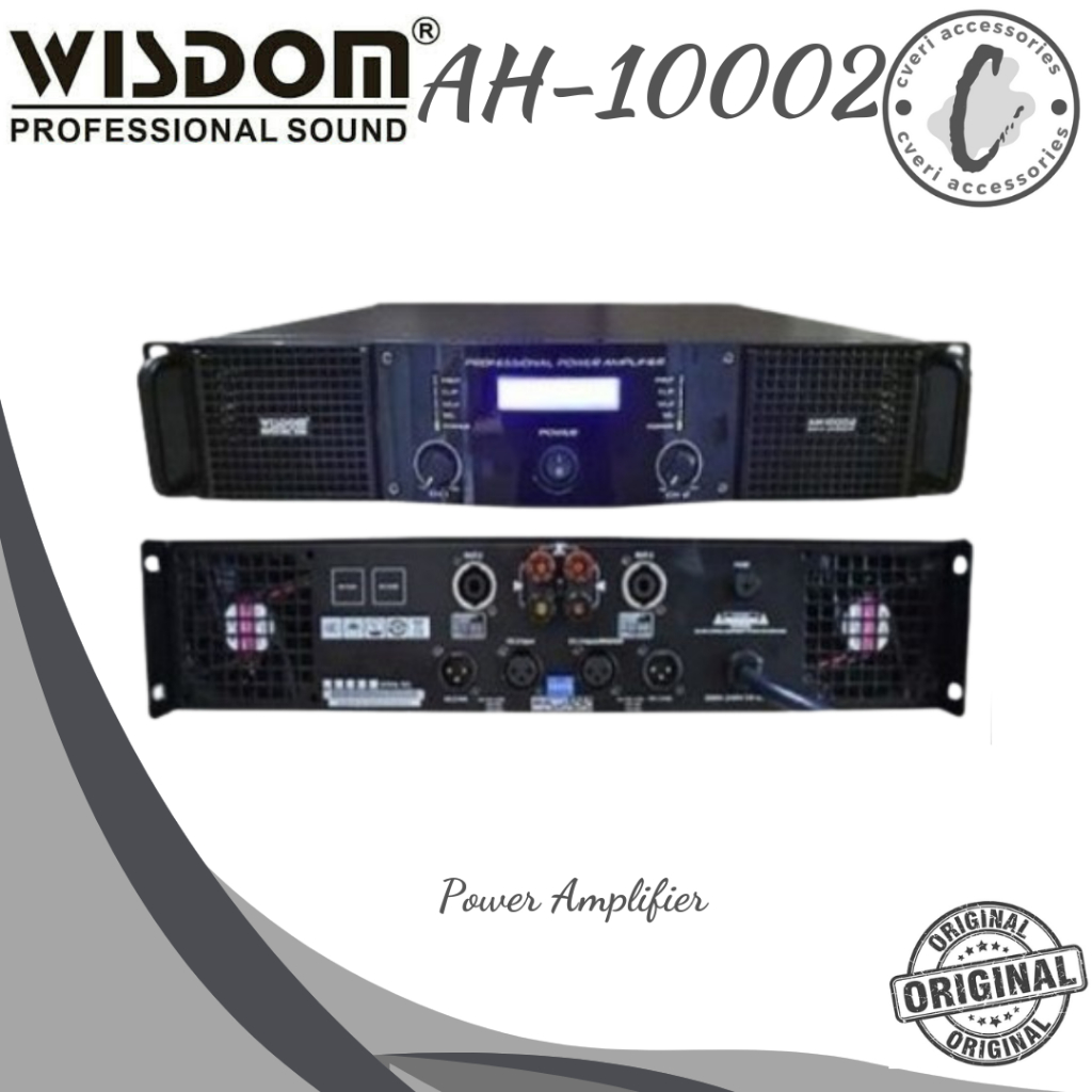 Wisdom AH10002 Power Amplifier Original Power Ampli Wisdom AH-10002