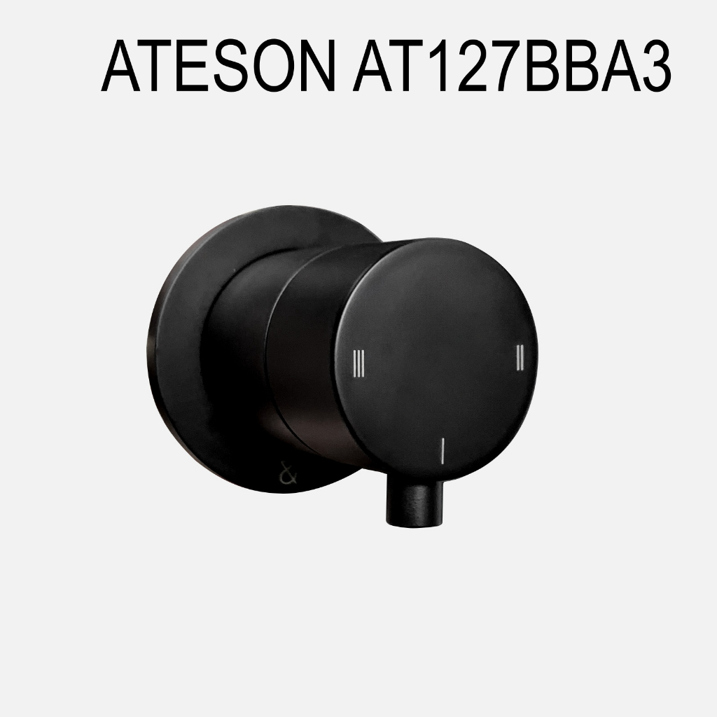 Diverter Keran Tanam  Banyan 3 Way Diverter Black