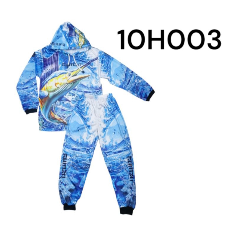 Baju mancing anak anak kaos jersey mancing setelan anak anakbahanhyget