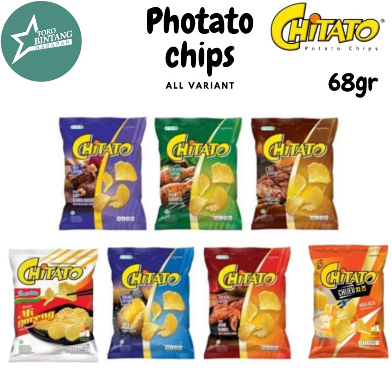 

Chitato Keripik Kentang/Potato Chips 68gr
