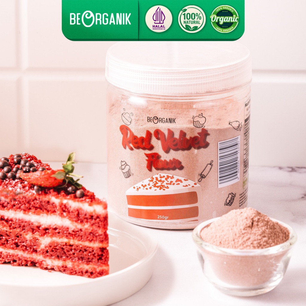 

Red Velvet Powder / Bubuk Red Velvet Beorganik 250gr