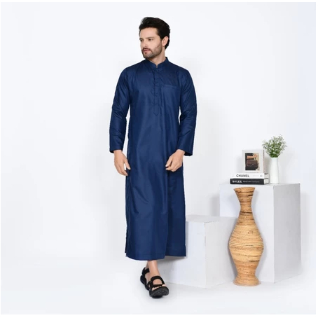 AL BARII Jubah Pria Muslim Gamis Pria  (JD-097)