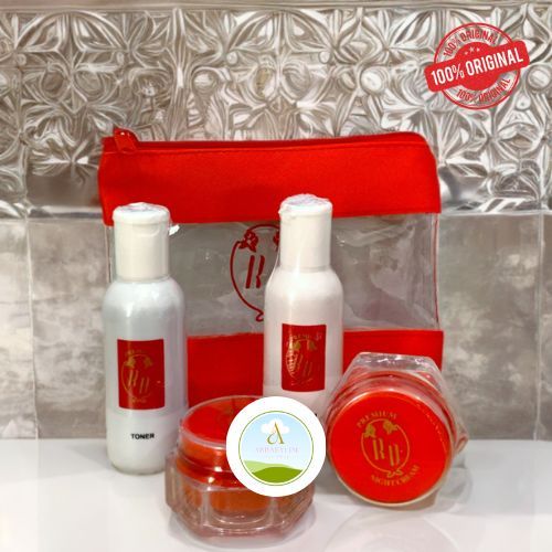RD RDE Glow Premium Skincare Wajah Rinna Diazella CV Arni Krim Pagi Day Cream Night Cream Krim Malam
