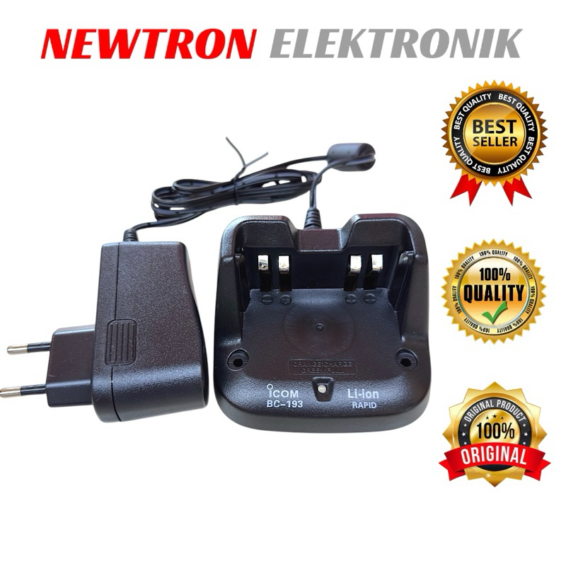 Boombastic ofc - Charger HT ICOM V80 BC193 U80 G80 ICT70A ICV80 IC V80 T70A BC-193 Untuk Baterai