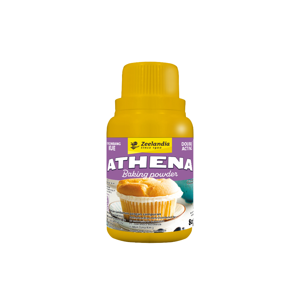 

Zeelandia Athena Baking Powder 80 Gr