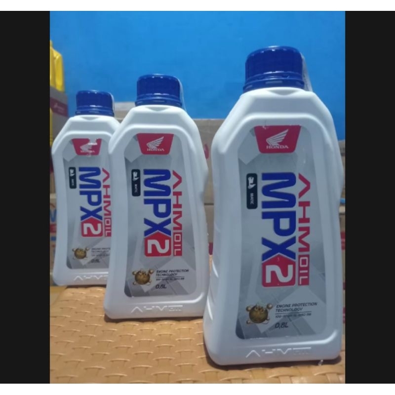 HARGA 3 (TIGA) PCS OLI MOTOR MATIC MPX2 ORI 800ML 10W-30 KHUSUS HONDA MATIC VARIO BEAT SCOOPY DLL