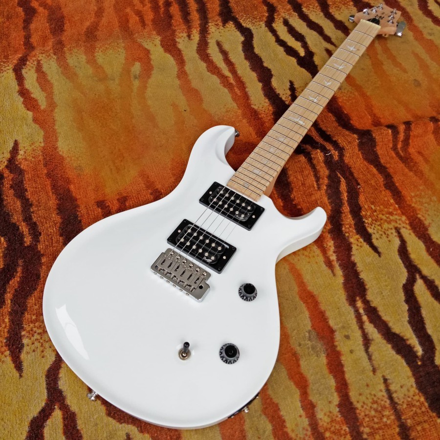 Gitar Elektrik Custom PRS SE Olymphic White