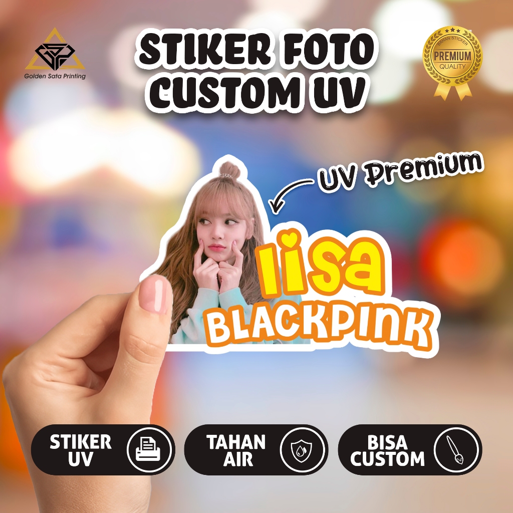 

STIKER CUSTOM FOTO & NAMA | STIKER UV TIMBUL
