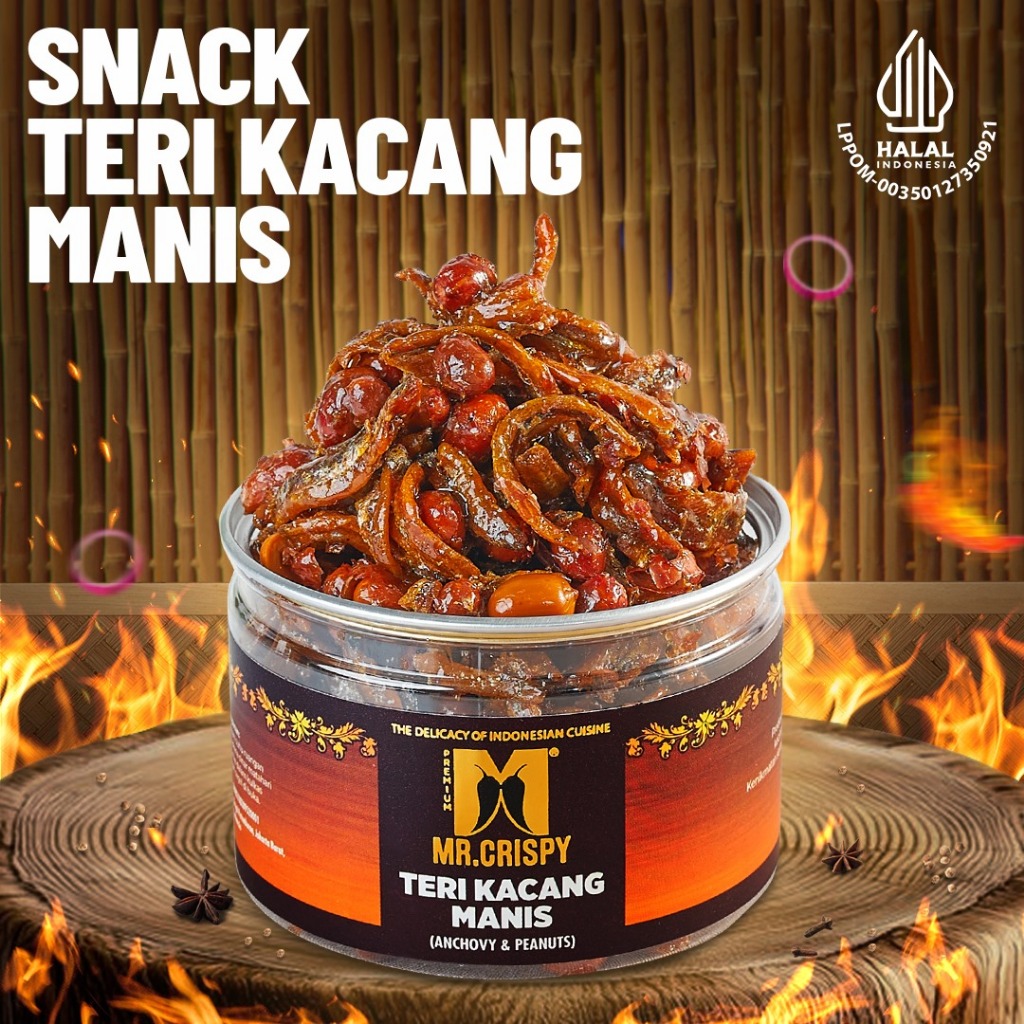 

Teri Kacang Gula Aren Mr.Crispy