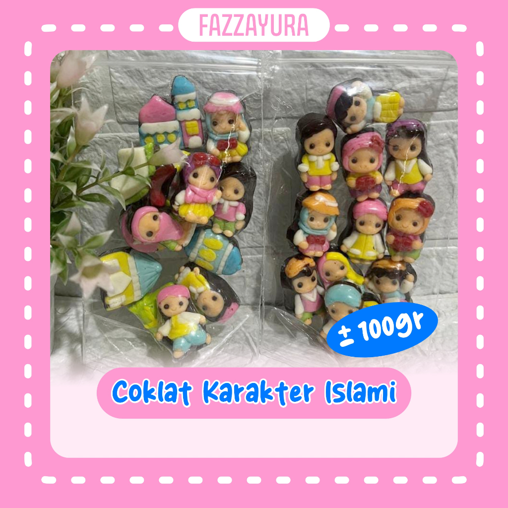 

Coklat karakter islamii 100 gr