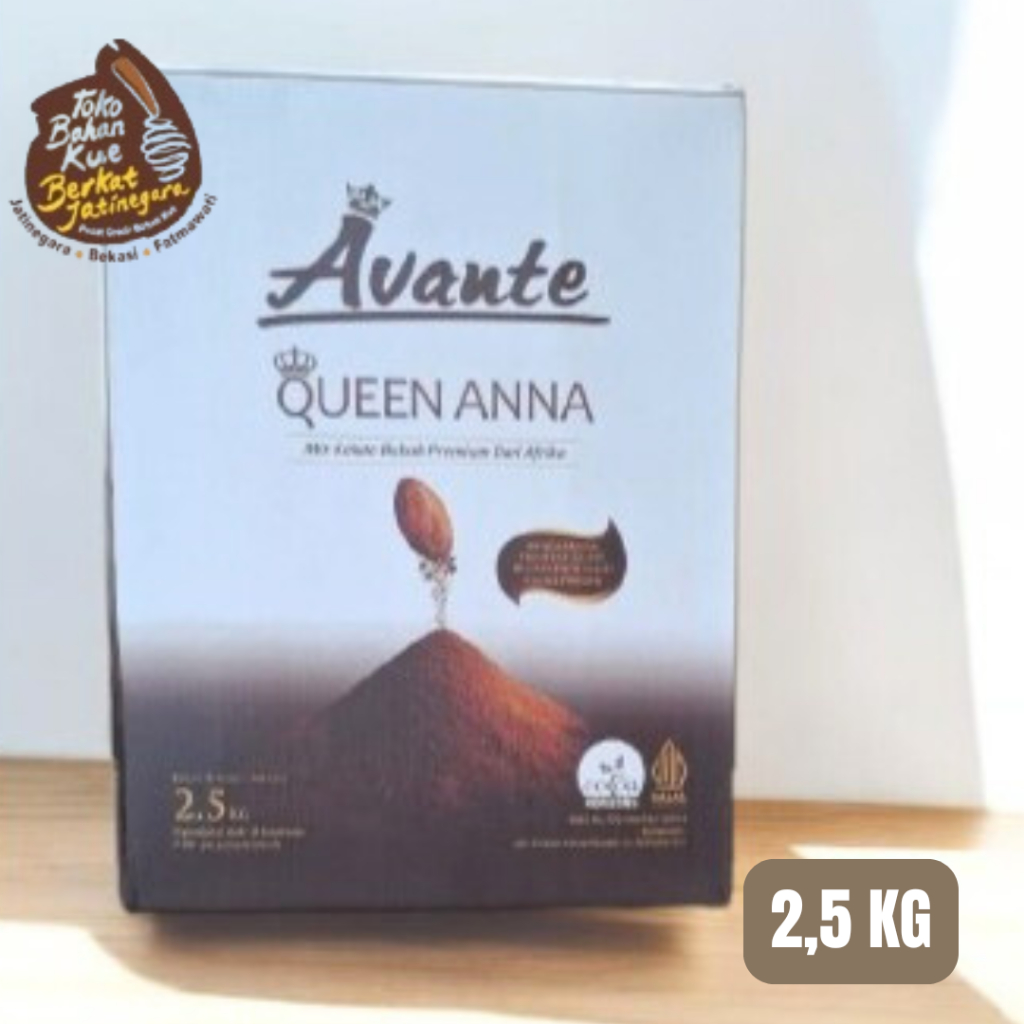 

COKLAT BUBUK AVANTE QUEEN ANNA KEMASAN 2,5 KG / COKLAT BUBUK