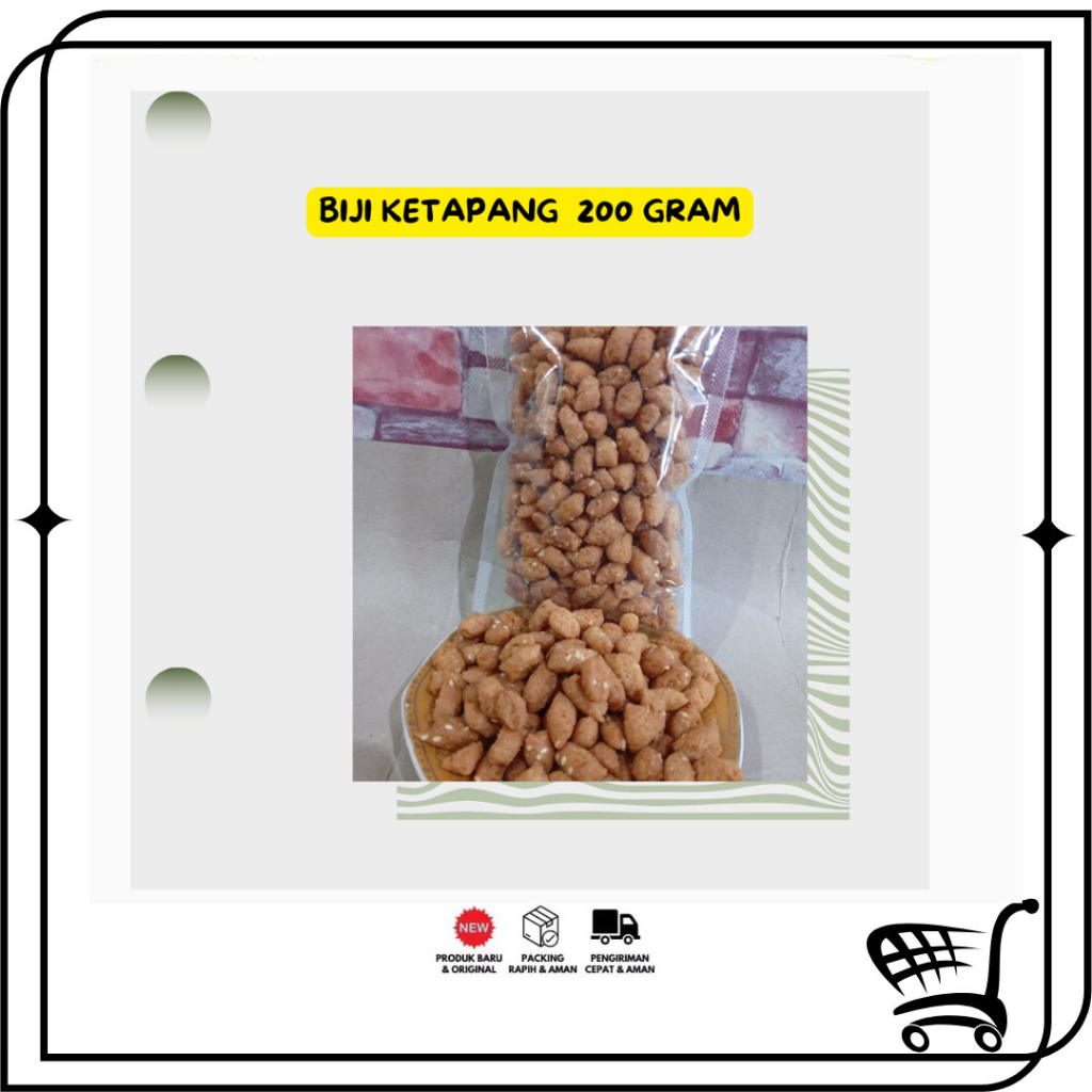 

Toko99 - Biji Ketapang Manis oleh oleh khas dari jakarta betawi 200 gram