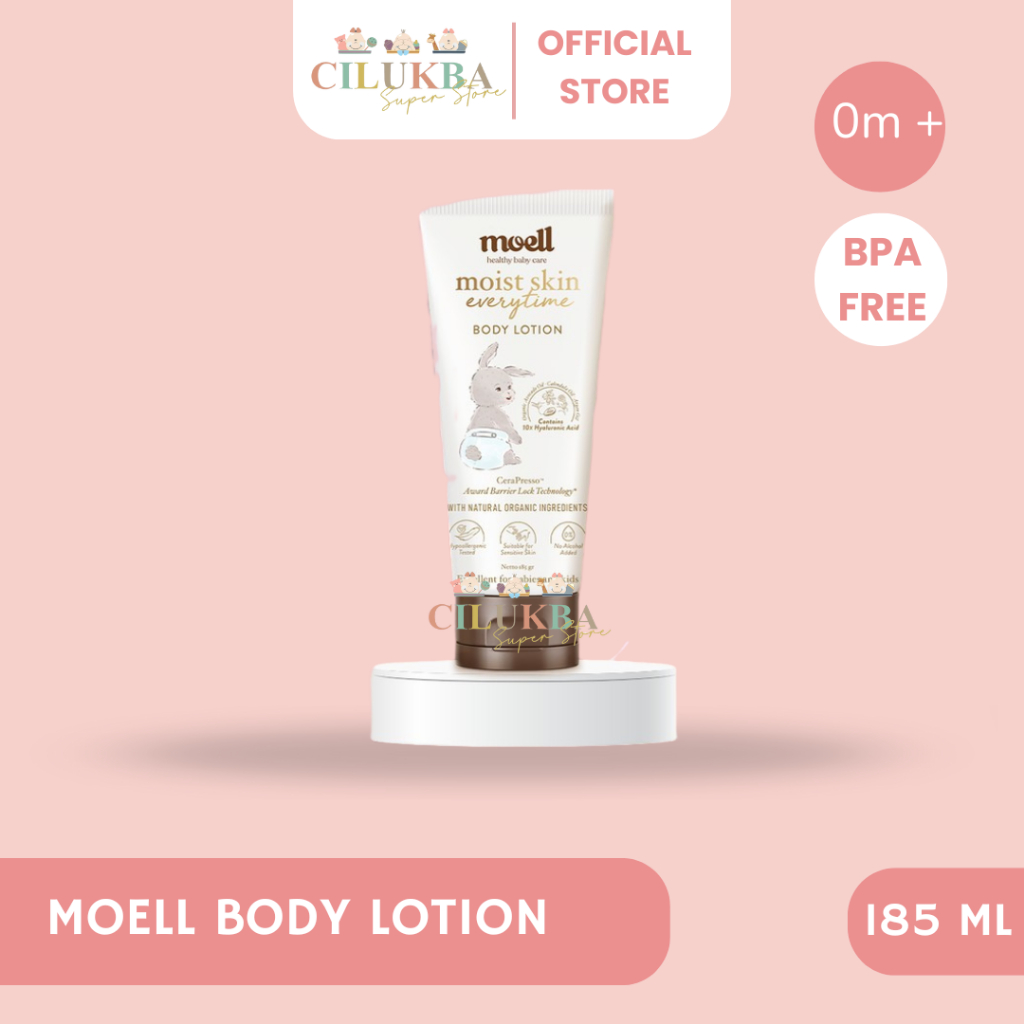 MOELL BODY LOTION | LOTION BAYI | BABY LOTION | BODY LOTION | PELEMBAB KULIT BAYI
