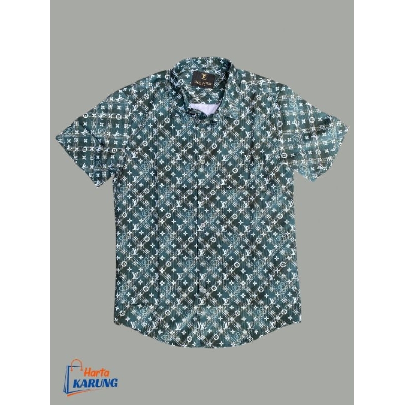 Kemeja LV Monogram
