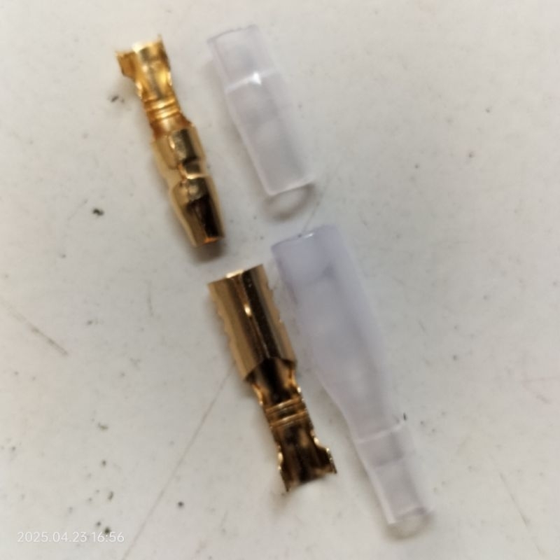 Skun Bulat 4mm Skun bullet 4.0 Skun Kabel Terminal Kabel Crimping