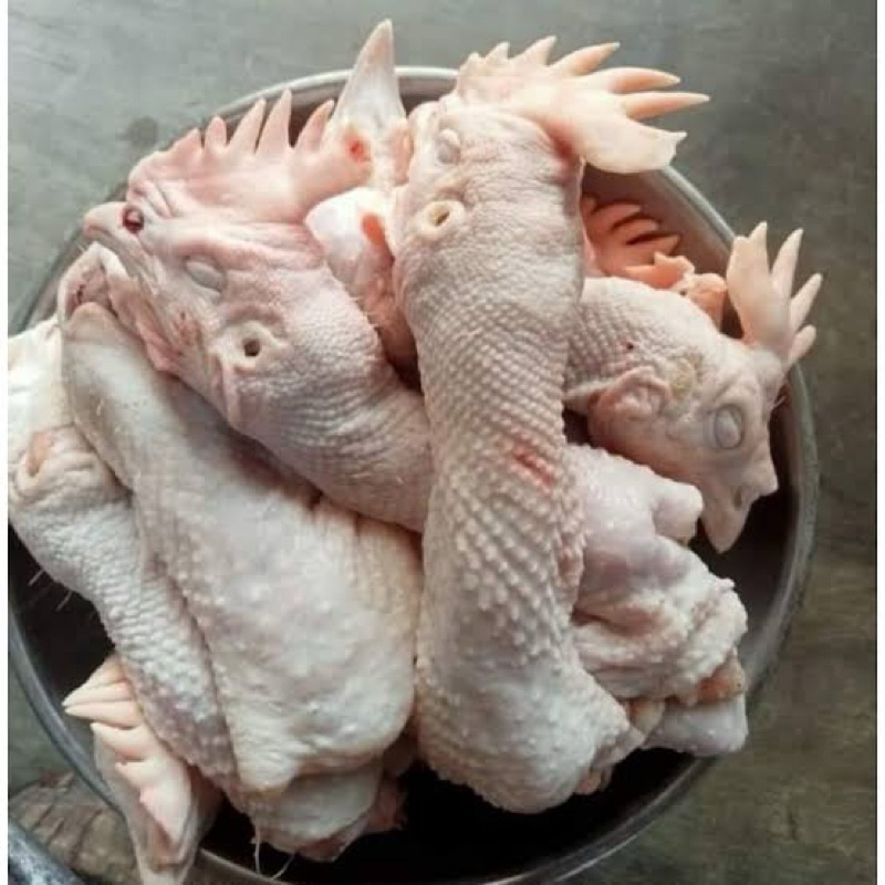 Kepala ayam 1 KG fresh Potong Halal