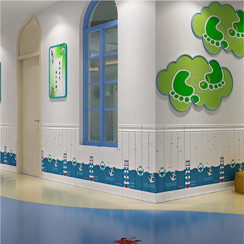 Wallpaper 3D foam Wallpaper foam timbul tebal Motif Moulding best seller