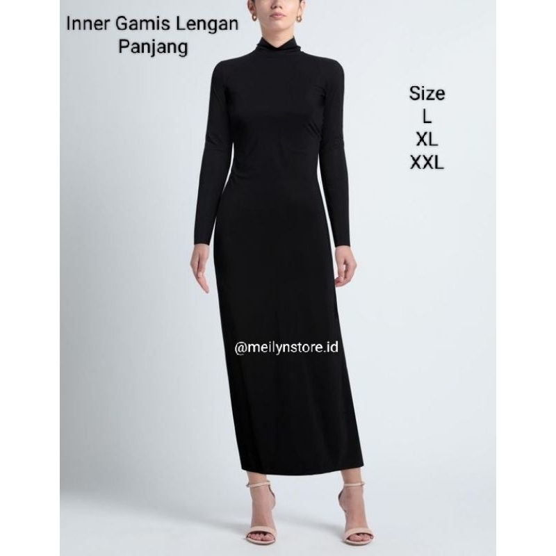 Gamis Lengan Panjang | Dress Lengan Panjang | Inner Gamis Panjang