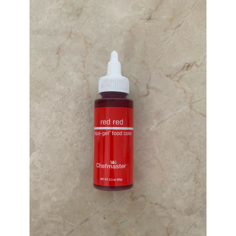 

Chefmaster Liqua-gel food color red 65g