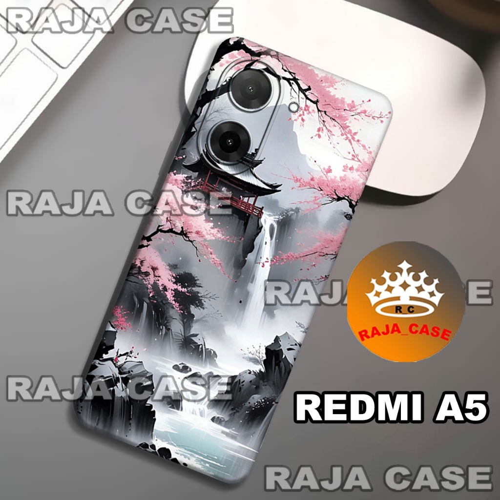 Rc15/Softase karet REDMI A5 - Motif  Pemandangan - Case Hp REDMI A5  - Casing REDMI A5   - Silikon R