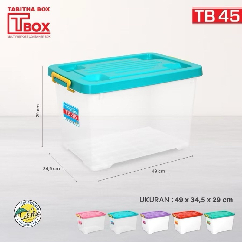 Countainer Box 45 Liter Tabitha TB45 / Box Container Plastik