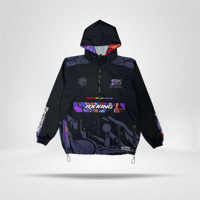 Racing One / Jaket Cougle Honda / Waterproof Premium Quality