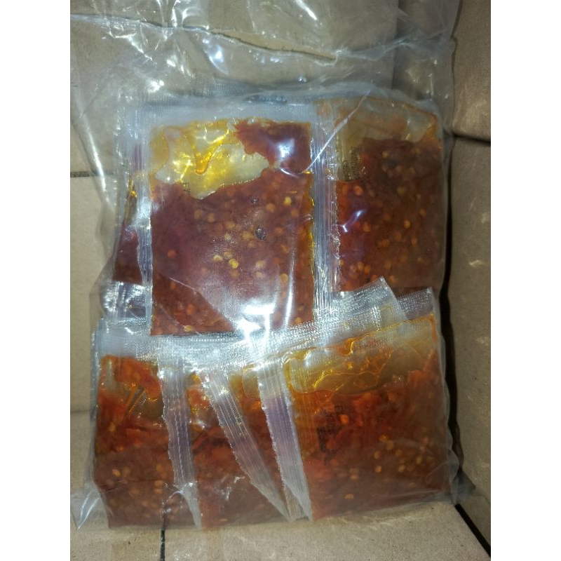 

Sambal Geprek 20gr Isi 50 Pcs