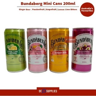 

pekanbaru / bundaberg varian rasa 200ml minuman siap minum kemasan kaleng