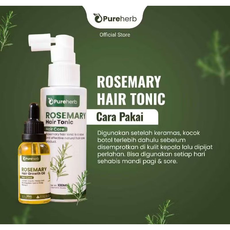 hair tonic & oil Rosemary