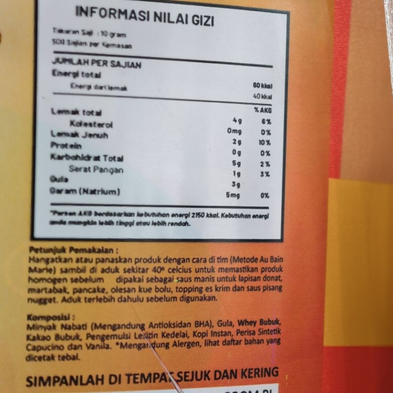 

Ygshop17 Elmer Glaze Cappucino 250Gr / Topping Donat Cappuccino / Dip Glaze Cappucino Elmer