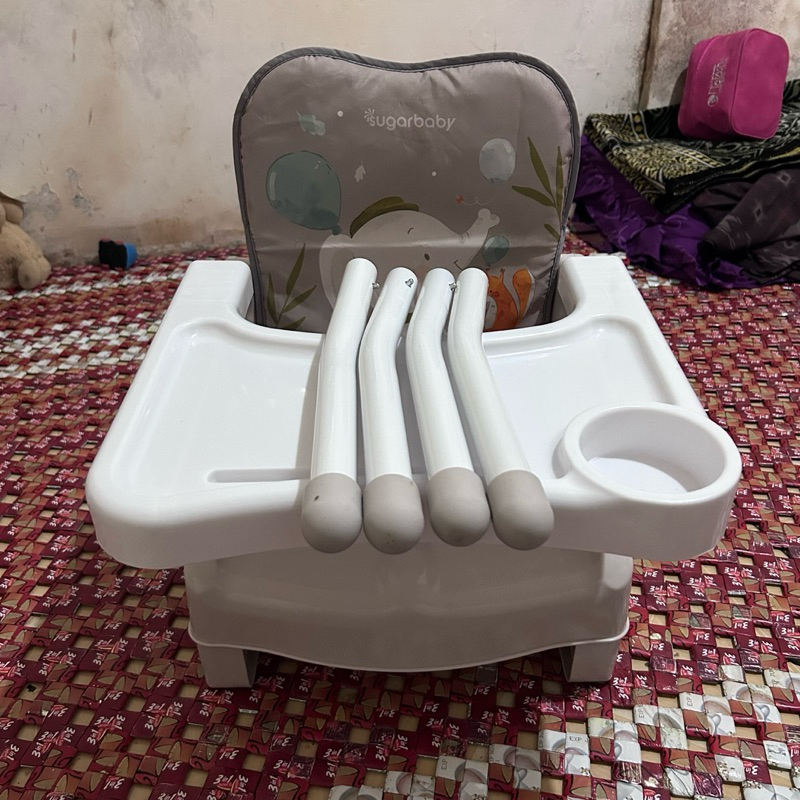 kursi makan bayi sugar baby 4 in 1 (bekas)