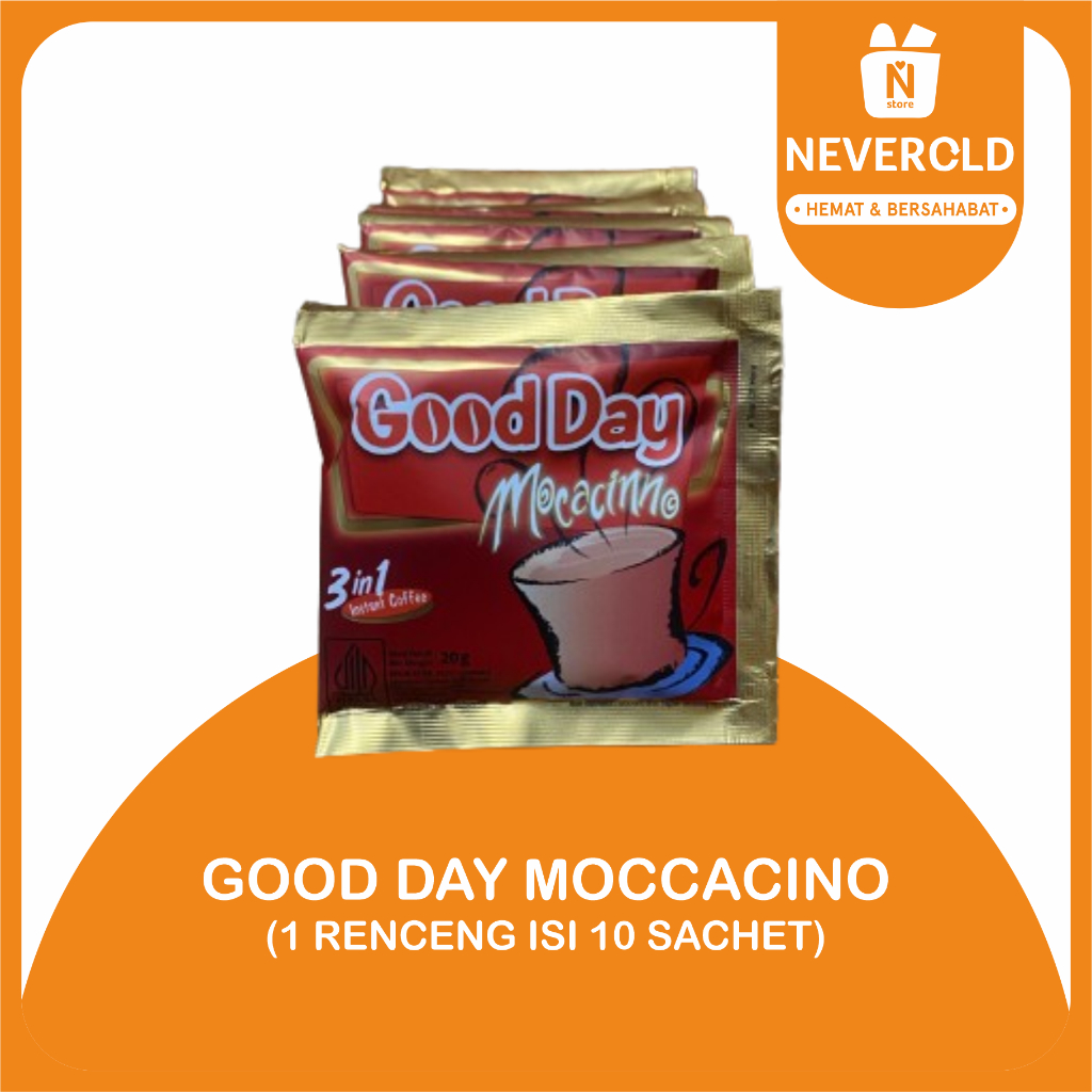 

GOOD DAY MOCCACINNO 1 RENCENG ISI 10 SACHET