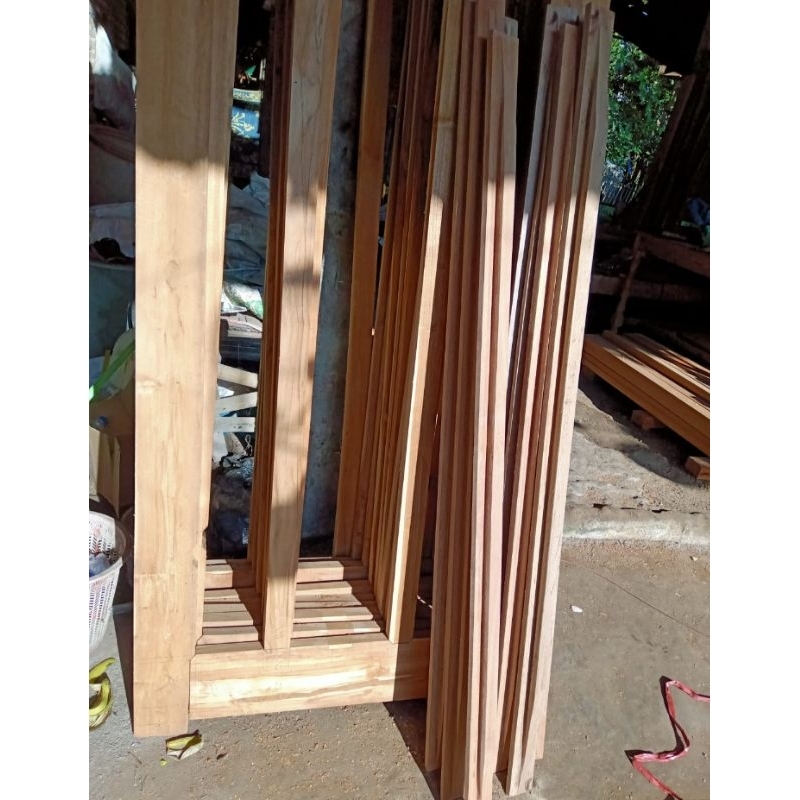 JIDAR KAYU PANJANG PLASTER PANJANG 150 CM,Bahan Balau