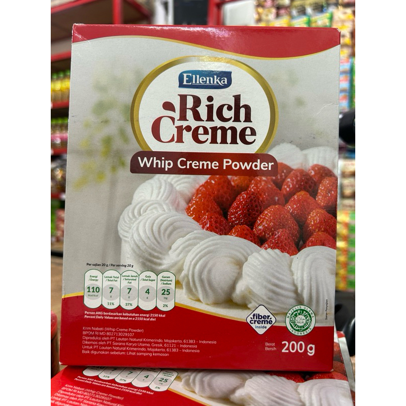 

Rice Creme whip 200Gram
