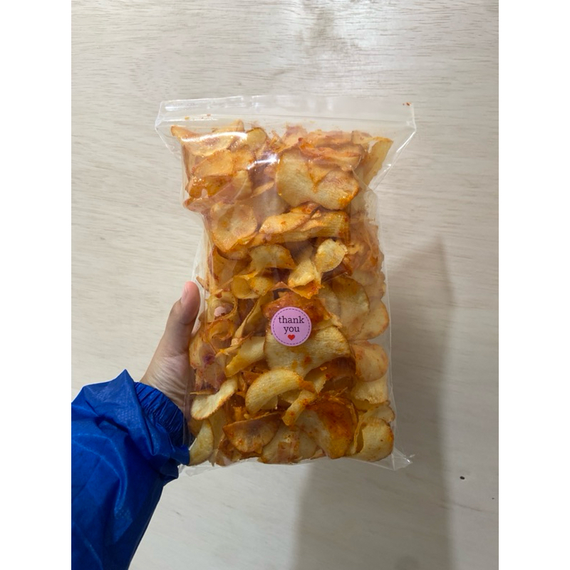 

KERIPIK SINGKONG BALADO/ORIGINAL (250gr)