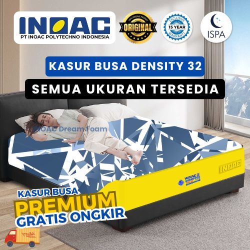 Kasur Busa Inoac EOE D32 Yellow Garansi 15 Tahun Original Kualitas Terbaik