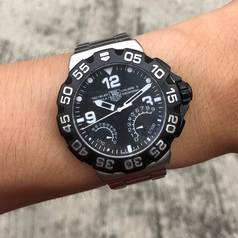 tag heuer formula 1 calibre s