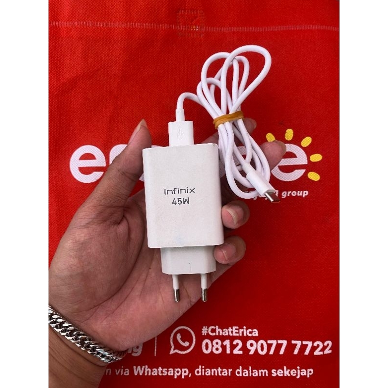 Charger infinix Turbo Charge 48watt Original Copotan