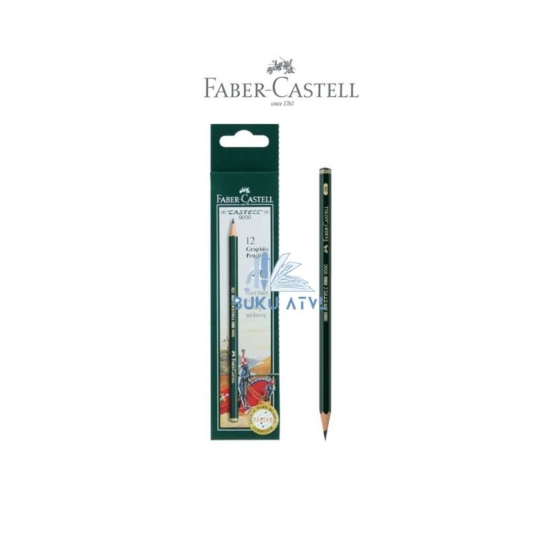 

Pensil 2B Faber Castel 9000