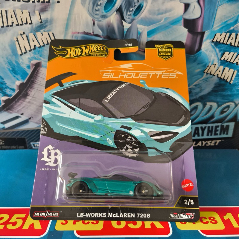 Hotwheels Premium Silhouettes LB-Works McLaren 720S