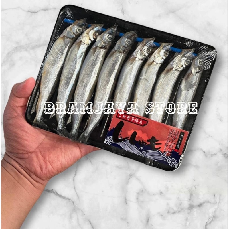 

Ikan Shisamo Full Telur Segar Beku