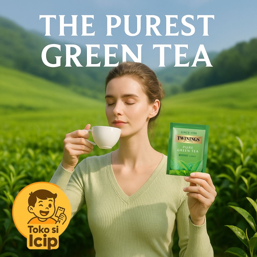 

[Sachet] Twinings Teh Hijau Celup Pure Green Tea 2gr BPOM